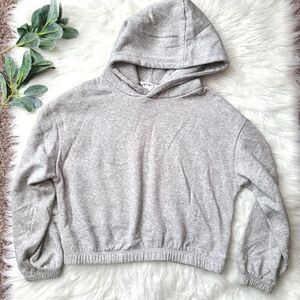 FOR THE REPUBLIC Cropped Hoodie Medium